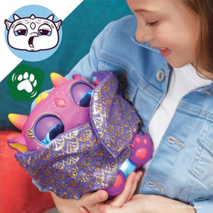عروسک رباتیک بیبی دراگون مودوینگز FurReal مدل FurReal Moodwings Baby Dragon Interactive Pet-اسباب بازی